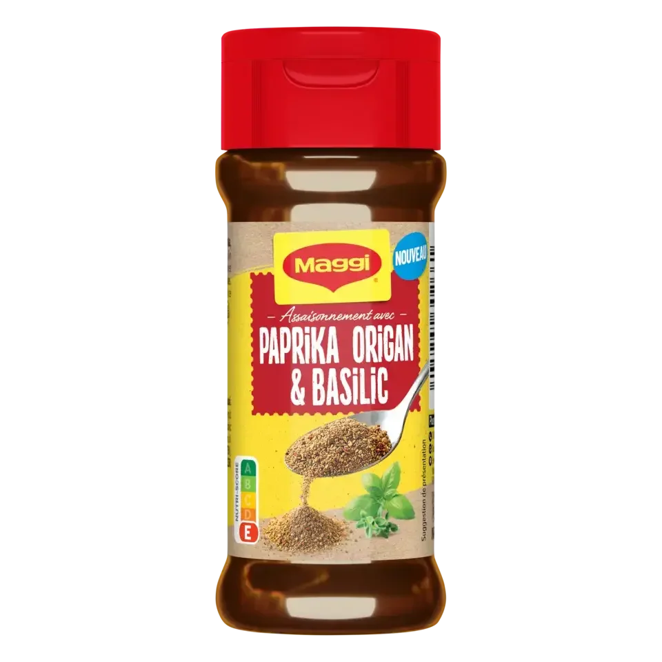 MAGGI Assaisonnement Poudre Paprika Bottle 8x60g FR