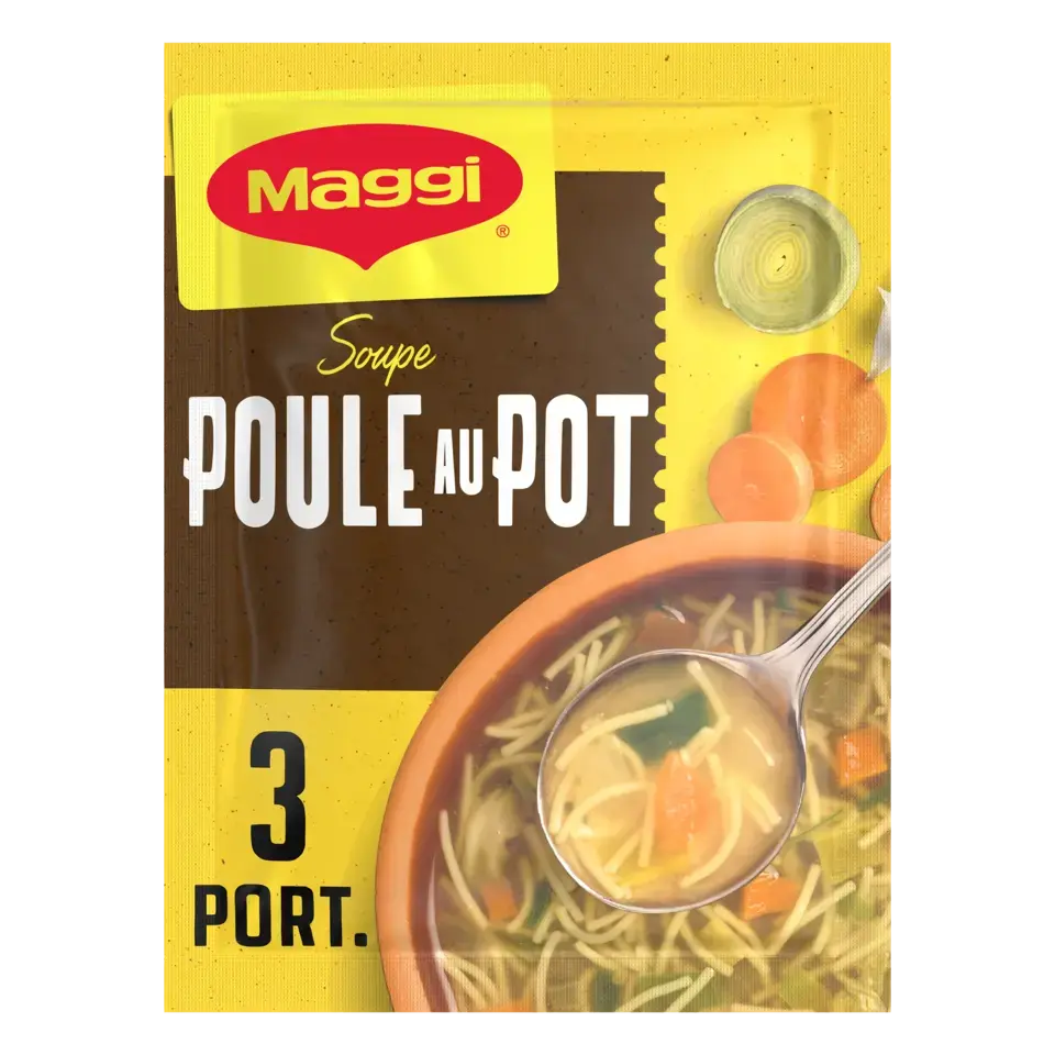 MAGGI SAVEUR A L'ANCIENNE Soup Chicken Pot Sachet 14x58g FR