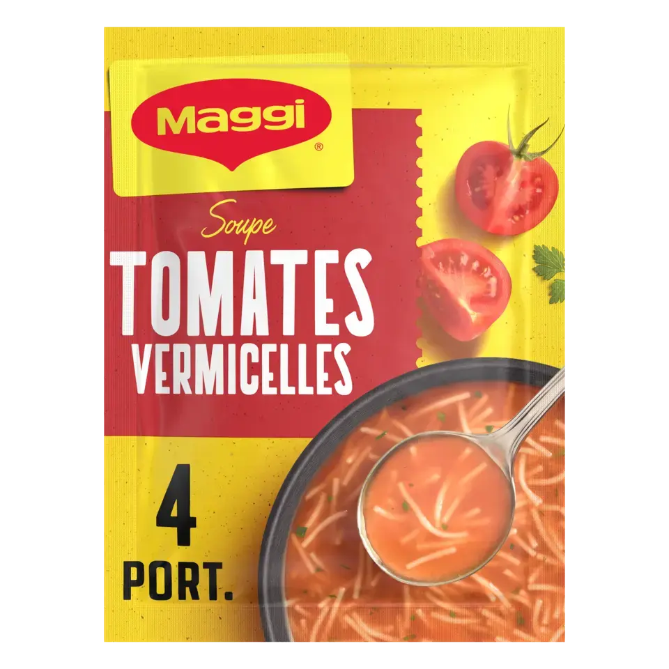 MAGGI SAVEUR A L'ANCIENNE Soup Bouillon Tomato Vermicelles  Sachet 20x70g FR