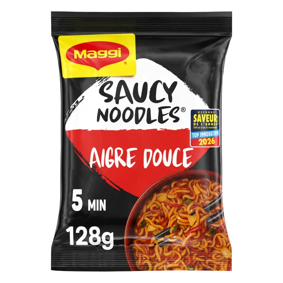 MAGGI Noodle Sweet And Sour Pouch 8x128g FR