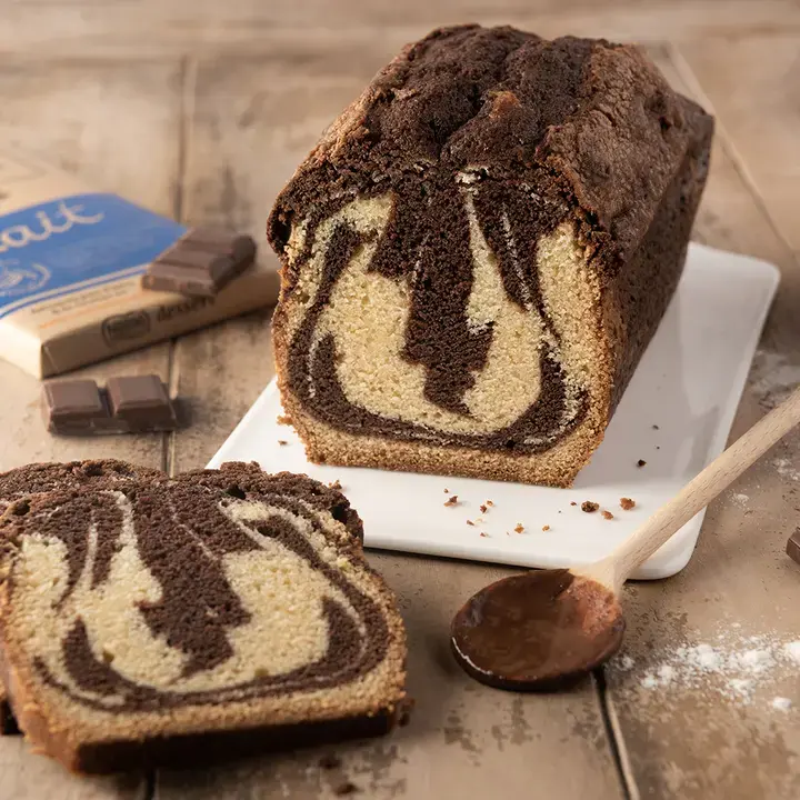 marbré chocolat lait