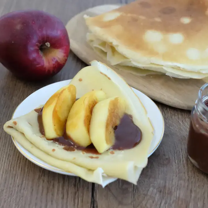 Crepes au lait concentré