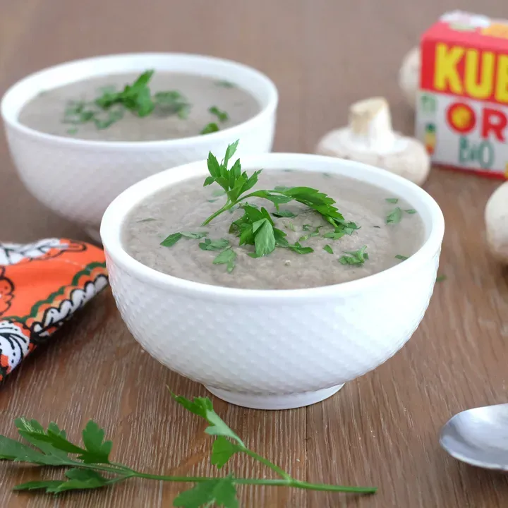 Crème de champignons