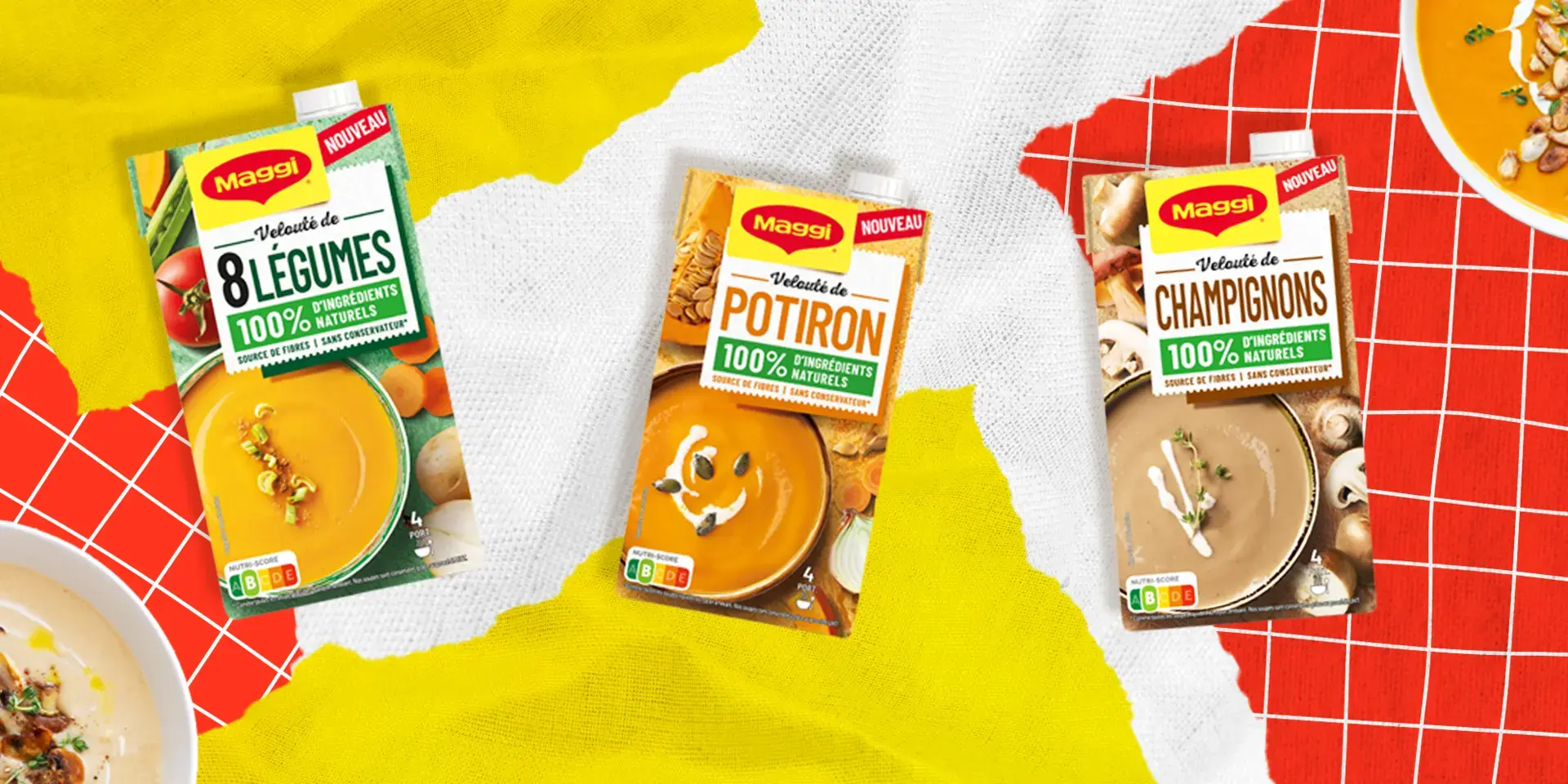 Visuel maggi la soupe liquide (et ça fait du bien !)