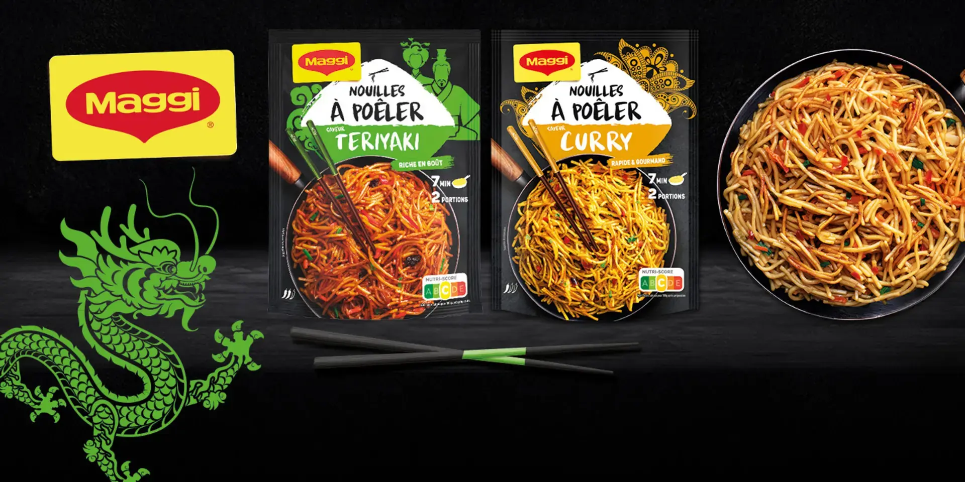 Nouilles a poêler Visuel