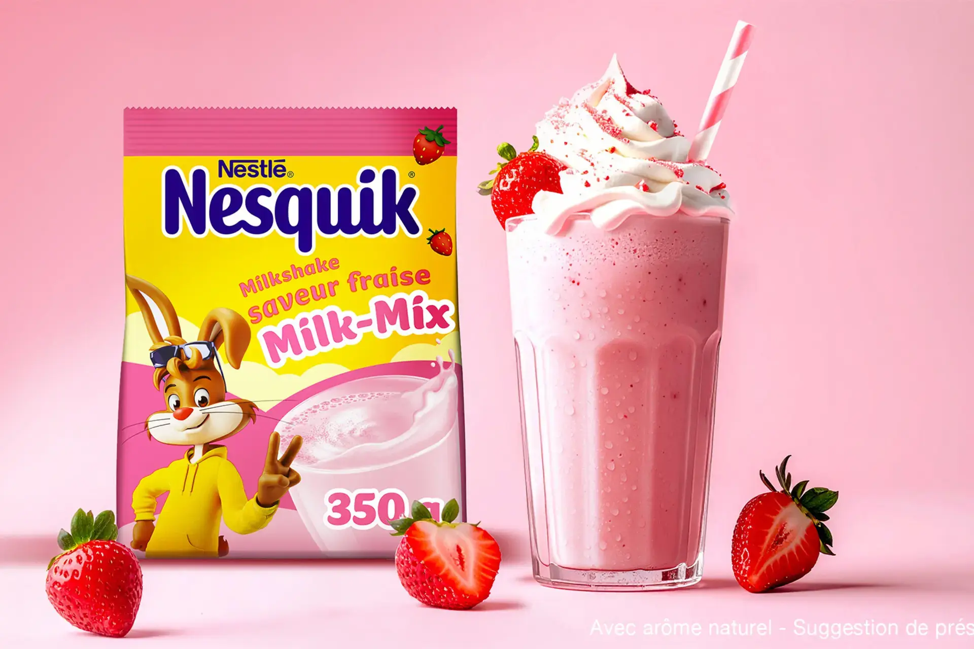 Nesquik Milkshake saveur faise