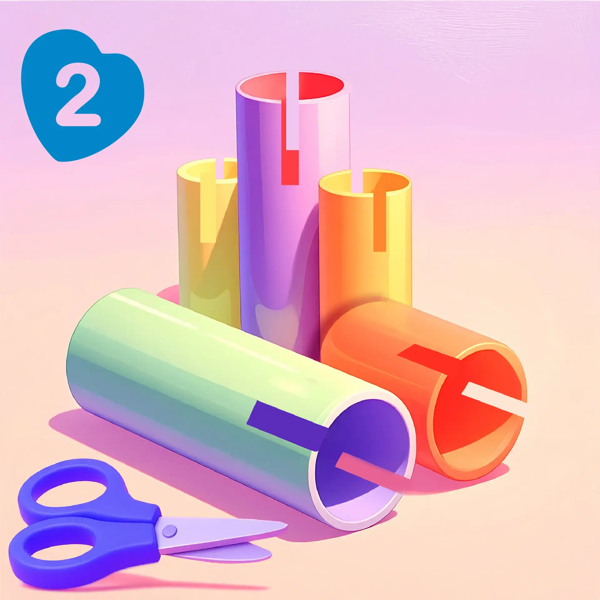 TUTOS NIDAL-étape 2tours de couleurs