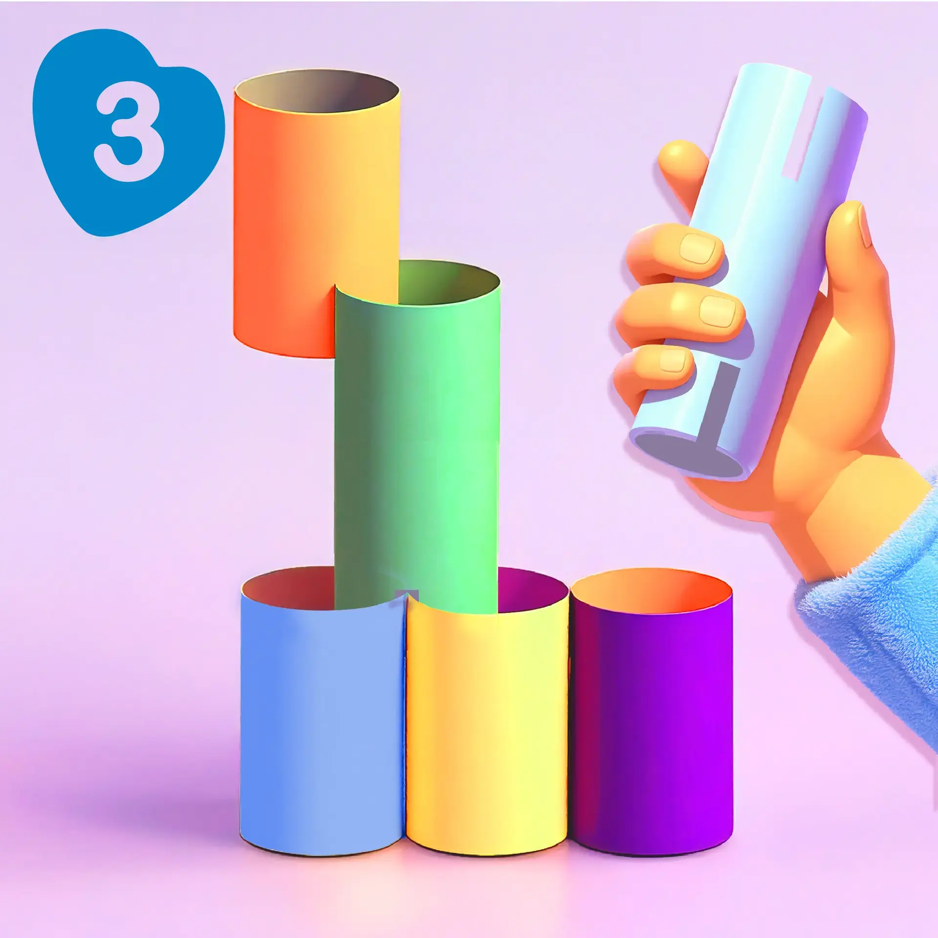 TUTOS NIDAL-étape 3tours de couleurs