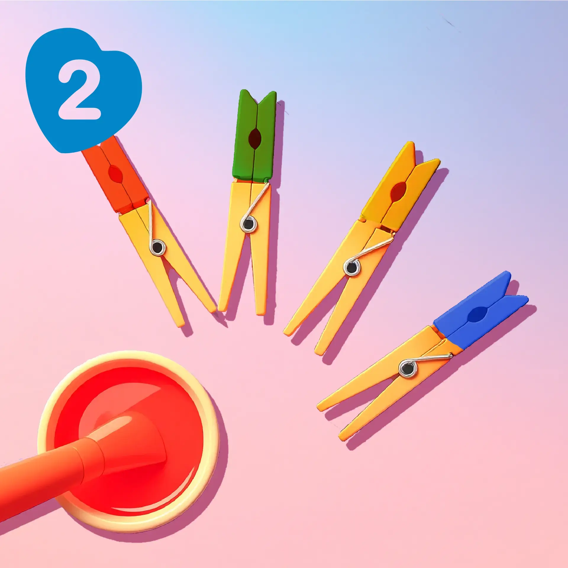 TUTOS NIDAL-étape 2 carré de couleurs