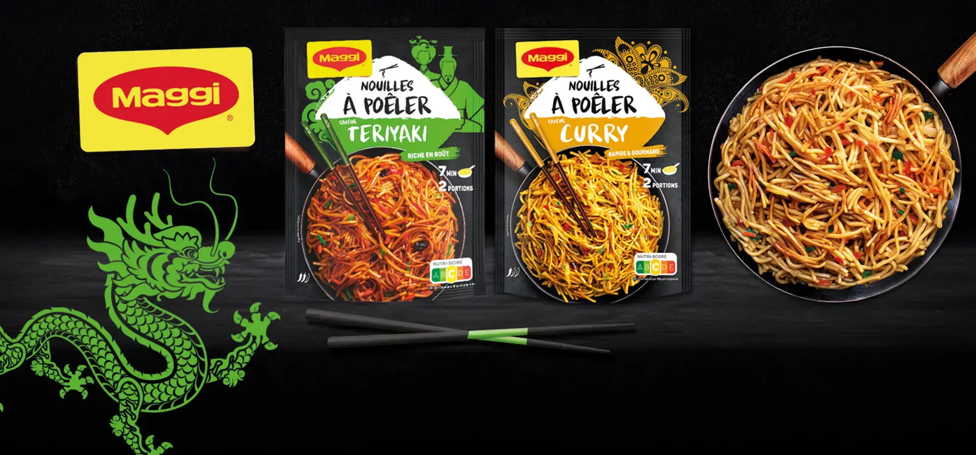 Nouilles a poêler Visuel