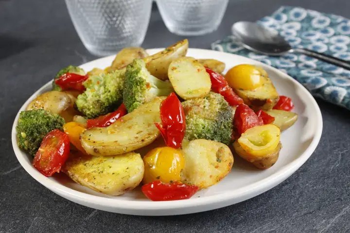 Poelée de rattes et brocoli