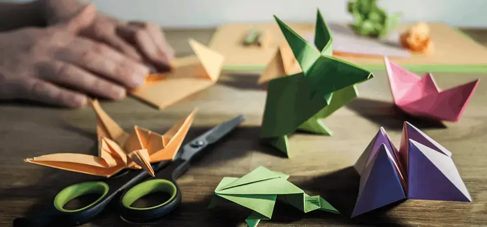 Atelier coquetier en papier