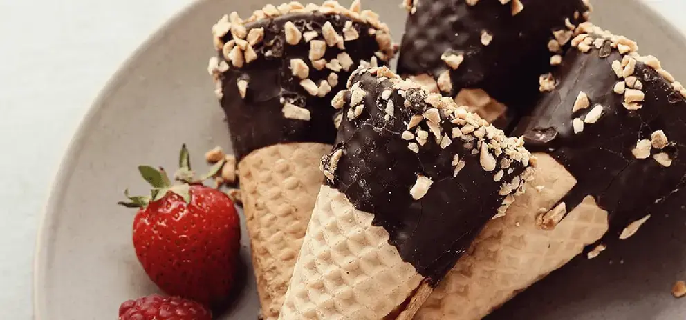 Atelier gourmand - Cornet au chocolat