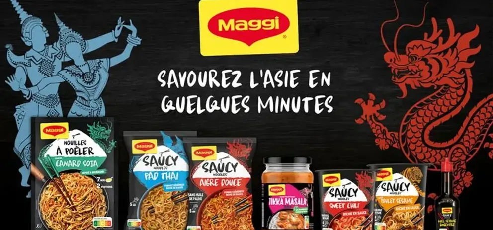 Notre gamme de nouilles et sauces inspirées de la cuisine asiatique !