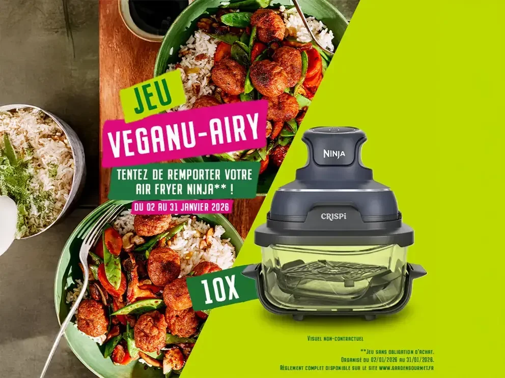 Visuel Garden Gourmet promotion