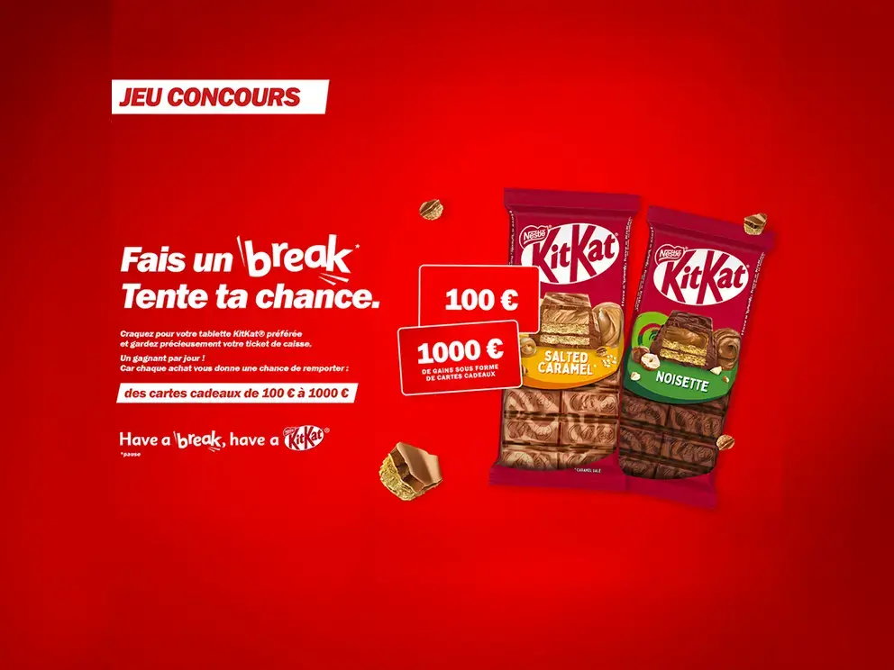 Visuel de promotion KITKAT