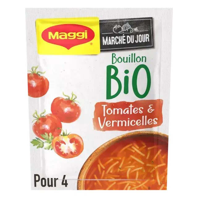 MAGGI BIO Soupe Bouillon Tomate Vermicelle 70g