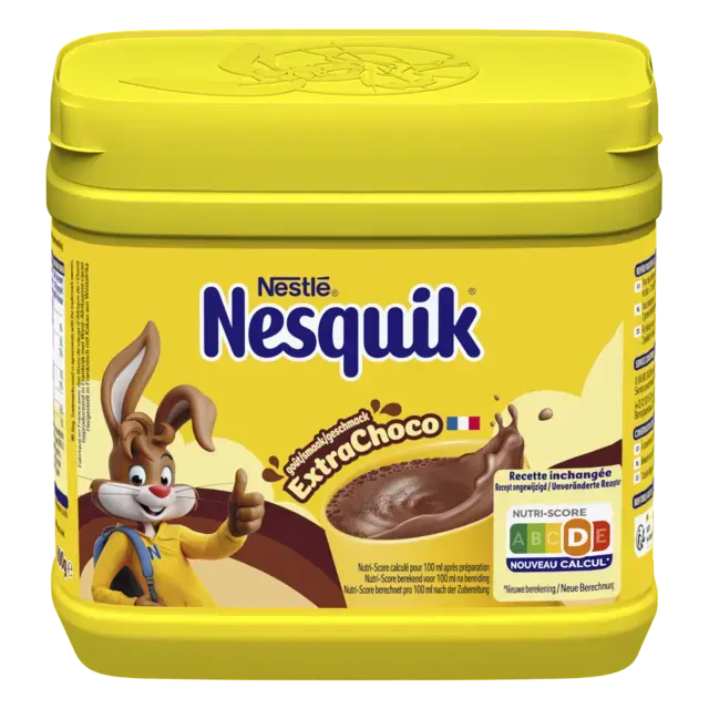 NESQUIK Gout EXTRA CHOCO Poudre Cacaotée boîte 600g