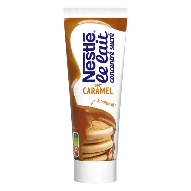 NESTLE Lait concentré sucré en tube Caramel tube 165g
