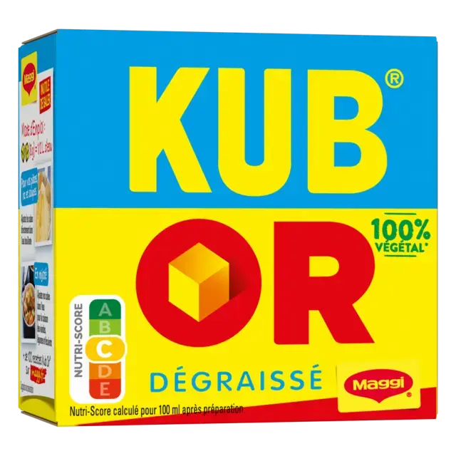 MAGGI KUB OR Bouillon Dégraissé 32 cubes - 128g