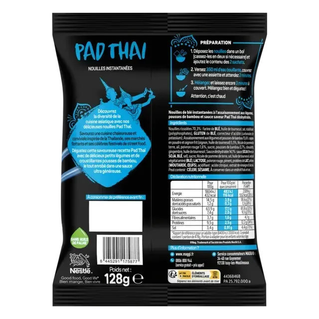 MAGGI® Nouilles instantannées sauce Pad Thai 128g