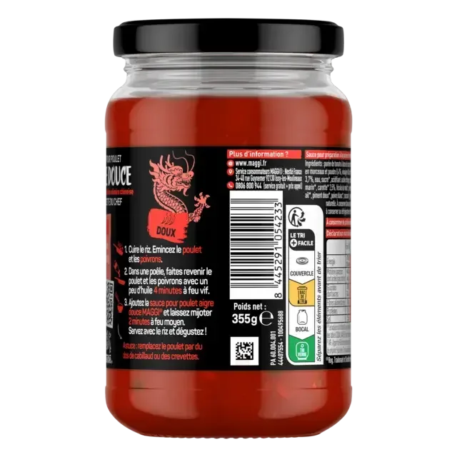 MAGGI® sauce aigre douce pour poulet 355g