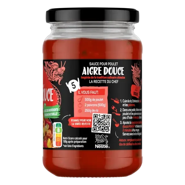 MAGGI® sauce aigre douce pour poulet 355g