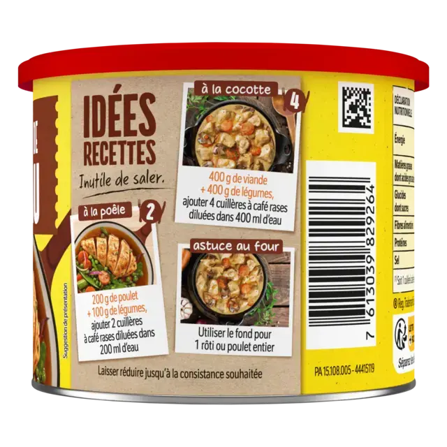 MAGGI Fond de Veau Dégraissé boîte 100g