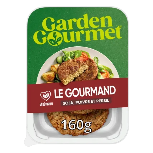 GARDEN GOURMET Le Gourmand Soja, Poivre et Persil 160g