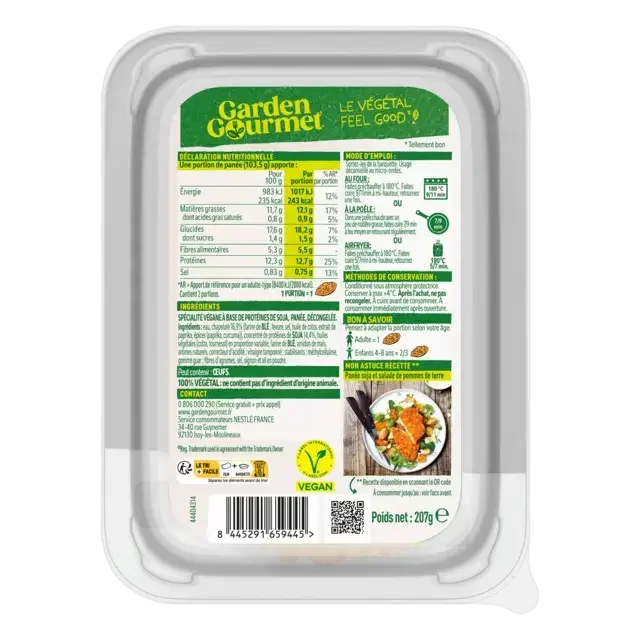 GARDEN GOURMET La Panée Soja 207 g