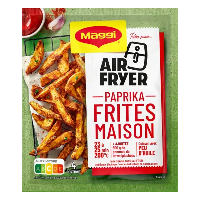 MAGGI Air Fryer Paprika Frites Maison 34g