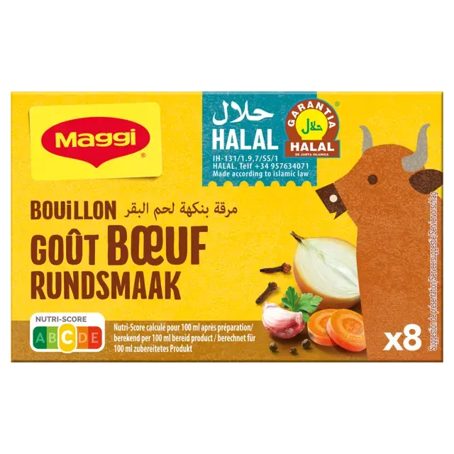 MAGGI Bouillon Goût Boeuf Halal 72g