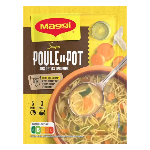 MAGGI SAVEUR A L'ANCIENNE Soup Chicken Pot Sachet 14x58g FR