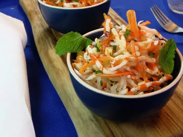 Râpé de la mer en salade