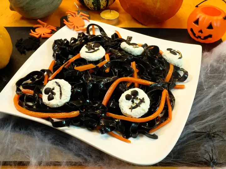Pâtes Halloween