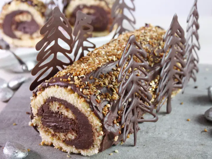 Buche chocolat orange