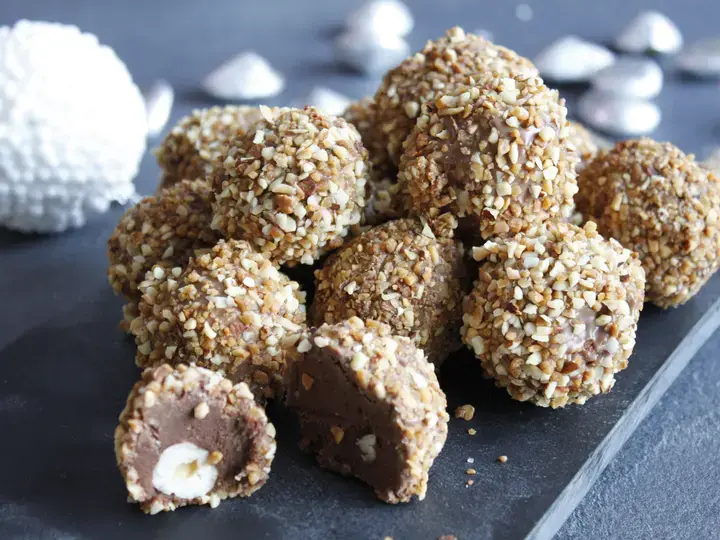 Rochers coeur de praliné