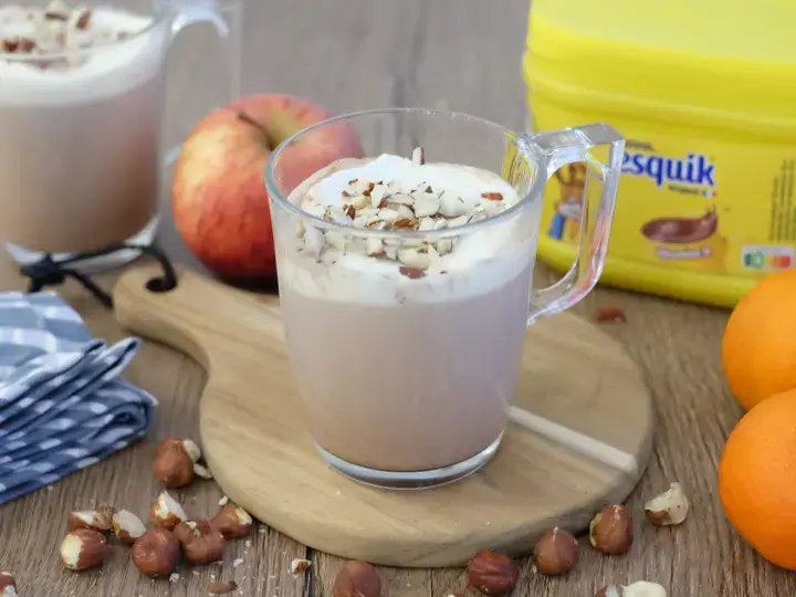 Cappuccino Nesquik noisettes