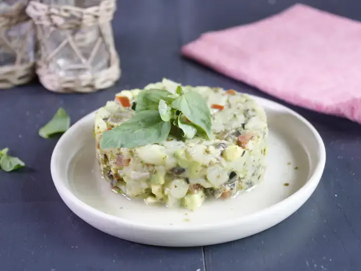 Tartare de daurades aux olives