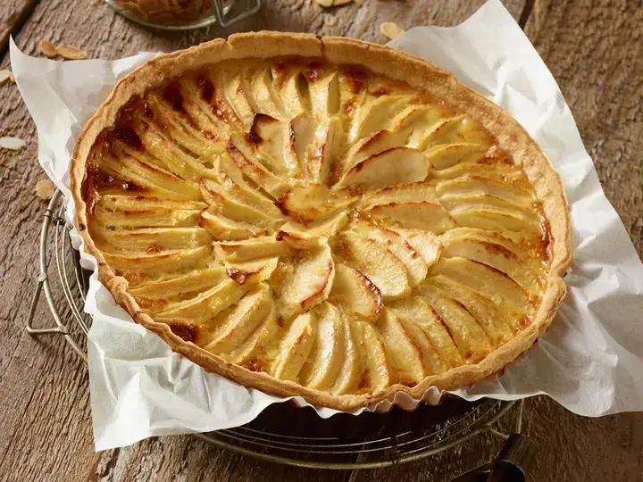 Tarte aux pommes sans lactose