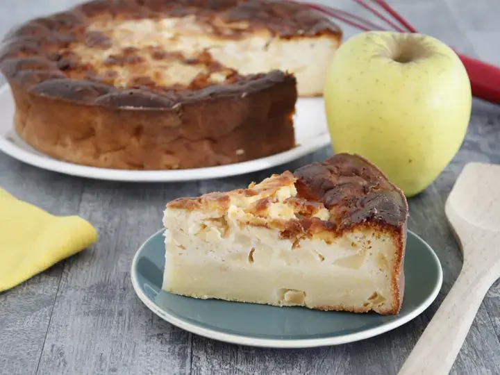 Gateau fondant aux pommes