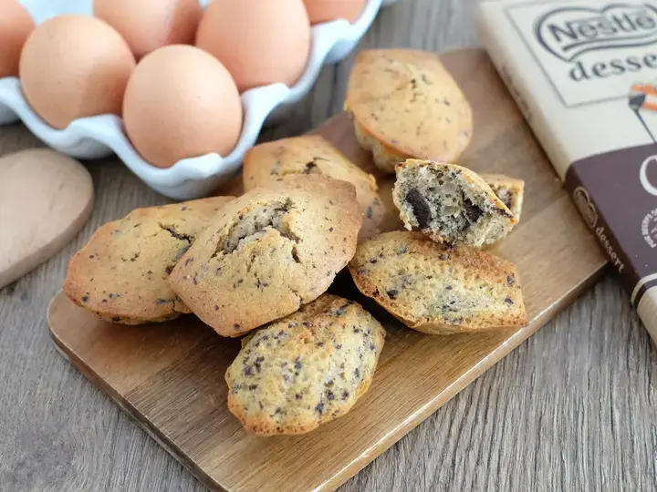 Madeleines aux pépites