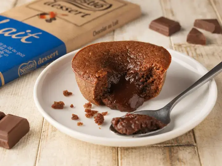 Petits fondants au chocolat au Lait