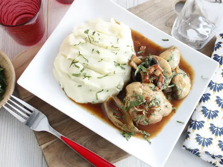 Paupiettes de veau à la paysanne