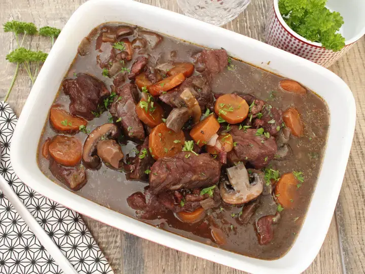 Boeuf Bourguignon Cooking Chef