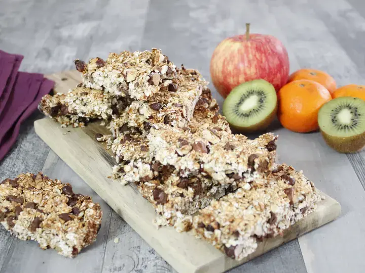 Barres au lait concentré