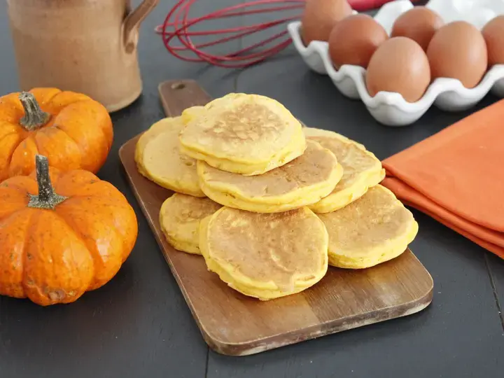 Blinis au potiron anti-gaspi