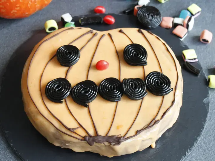 Gateau au chocolat citrouille
