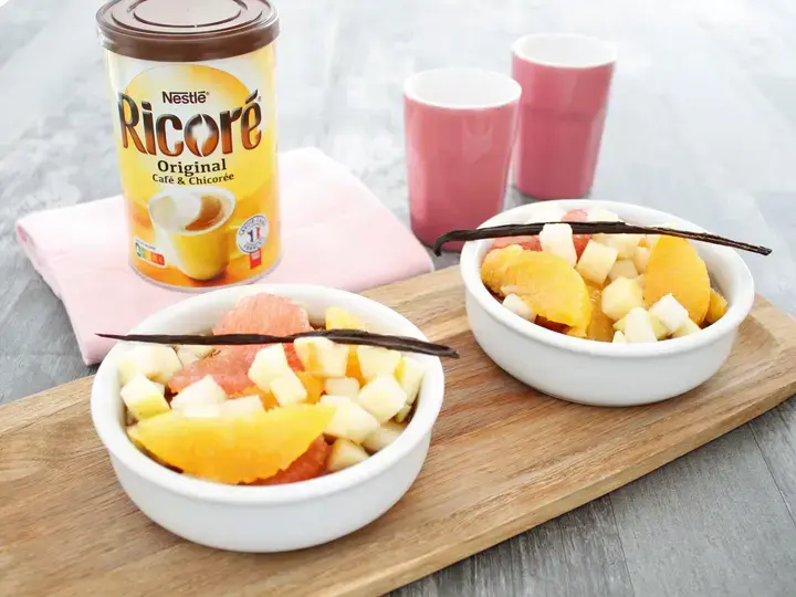 salade de fruits ricoré et cardamone