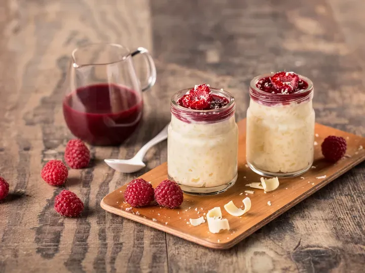 Riz au lait au chocolat